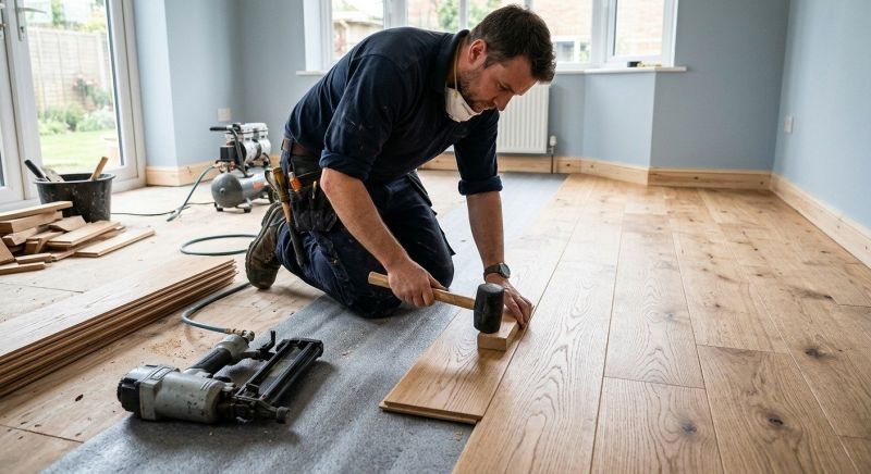 Hardwood Floor Installation in Denver, CO