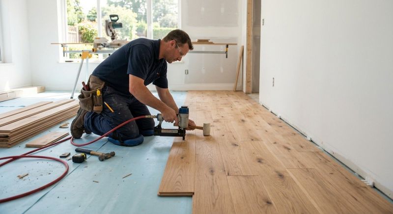 Hardwood Floor Installation in Elizabeth, CO