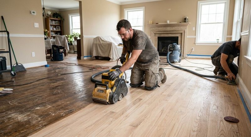 Hardwood Floor Renovation in Parker, CO