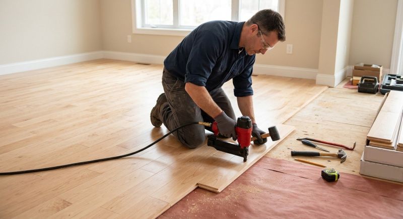 Maple Flooring Installation in Adams County, CO