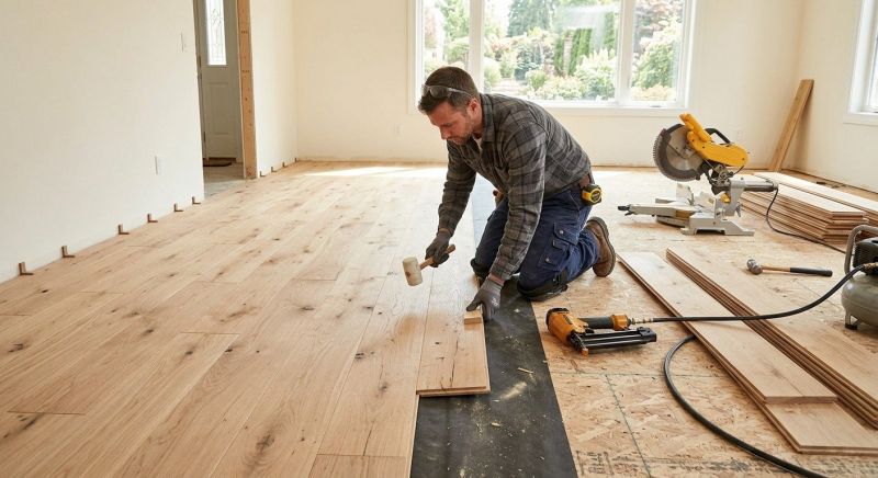 Oak Floor Installation in Denver, CO