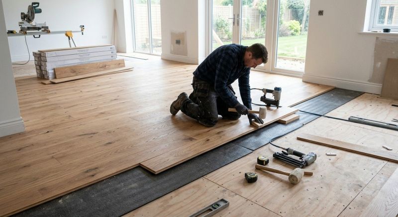 Oak Floor Installation in Jefferson County, CO