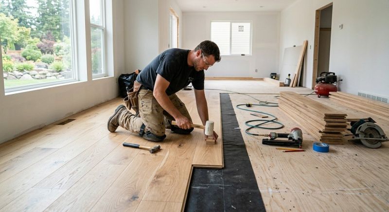 Oak Floor Installation in Kiowa, CO