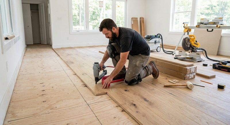 Oak Floor Replacement in Parker, CO