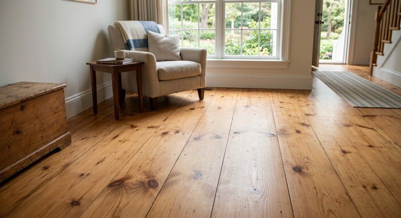 Pine Floor Installation in Parker, CO