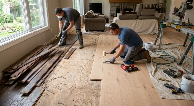 Wood Floor Replacement in Arapahoe County, CO