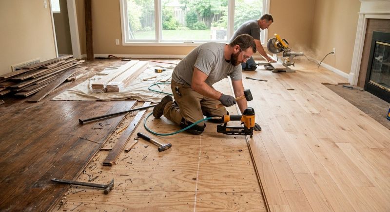 Wood Floor Replacement in Jefferson County, CO