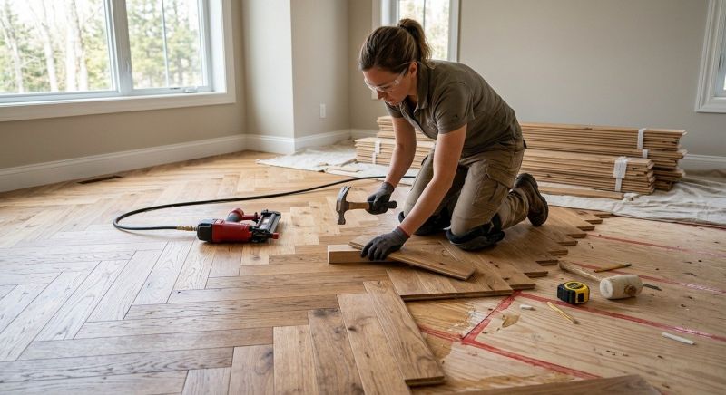 Wood Flooring Installation in Elizabeth, CO