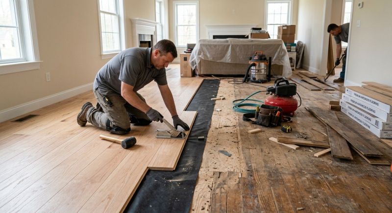 Wood Flooring Replacement in Littleton, CO